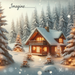 Peaceful Winter Retreat Paint By Diamonds