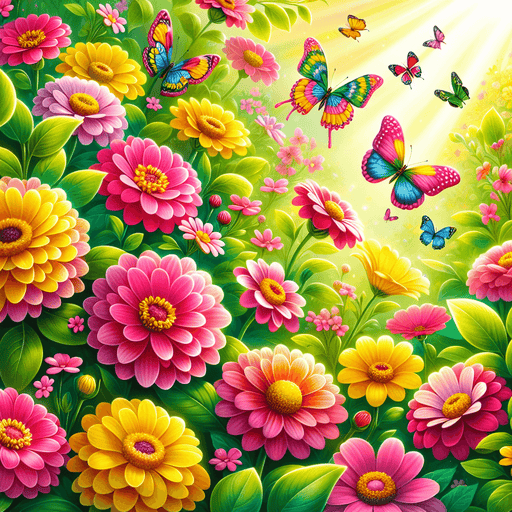 Joyful Garden Celebration Paint By Color