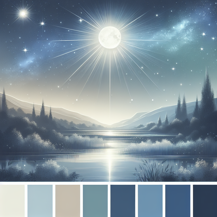 Celestial Moonlit Nights Paint By Diamond