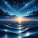 Starlit Night Over The Ocean Diamond Painting