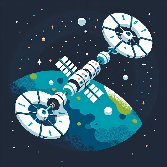 Space Station Exploration Painting Diamond Kit