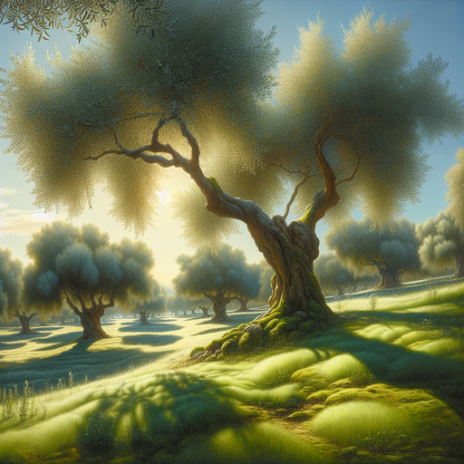 Sundrenched Olive Grove Paint By Diamonds