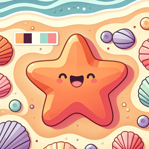 Sweet Starfish Paint By Diamonds Kits