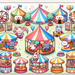 Whimsical Animal Fair Diamond Painting