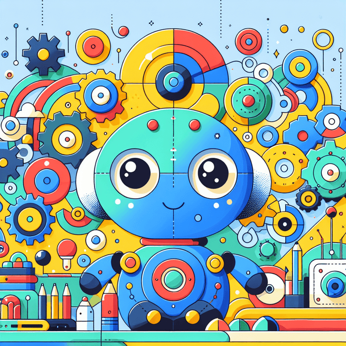 Curious Robot Paint By Diamonds