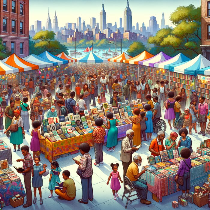 Harlem Book Fair Paint By Diamonds Art