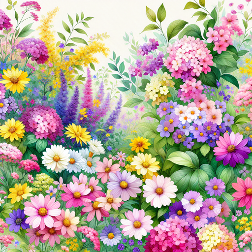 Colorful Spring Garden DIY Paint By Diamonds