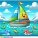 Sailing In Sunny Seas Diamond Painting