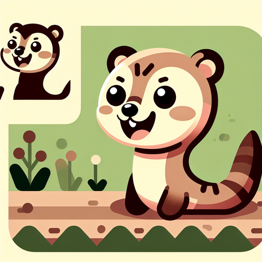 Funky Ferret Diamond Painting