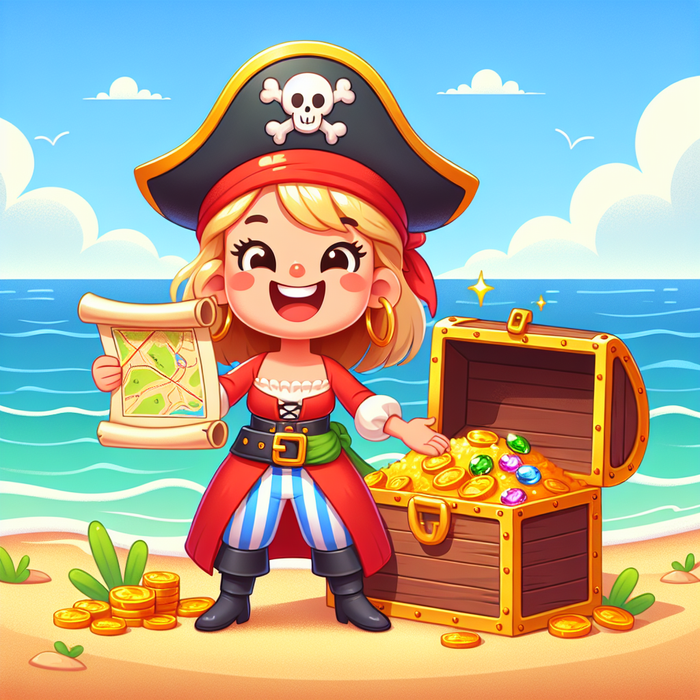 Pirate Treasure Adventure Diamond Painting