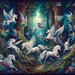 Whimsical Forest Parade Diamonded Painting Kits