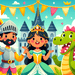 Charming Fairy Tale Parade Painting By Diamonds Kit