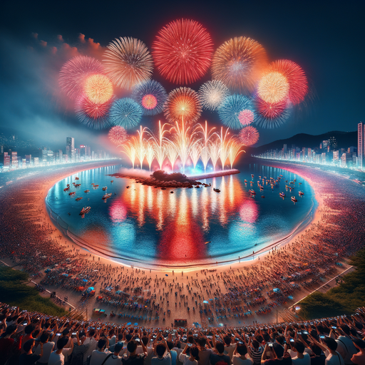 International Fireworks Festival - Busan Diamonded Painting Kits