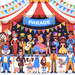 Circus Parade DIY Paint By Diamonds