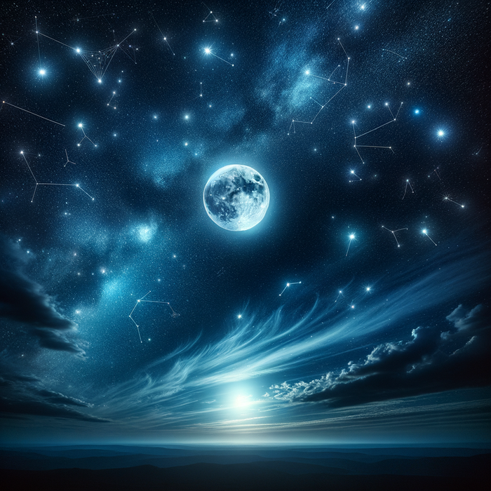 Celestial Nightscape 5D DIY Paint By Diamond Kit