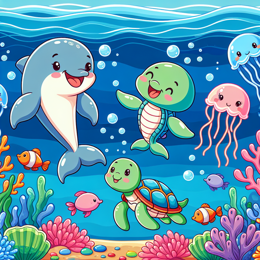 Undersea Adventures Paint By Color