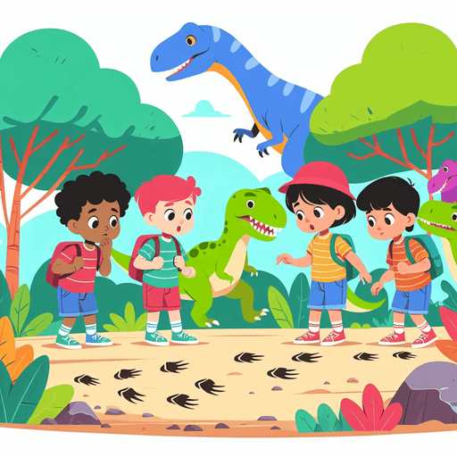 Dino Explorer Expedition Painting By Diamonds Kit