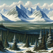 Northern Wilderness Paint By Diamond