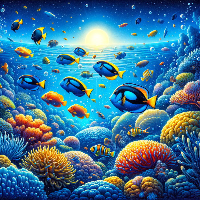 Tropical Fish Paradise Paint By Diamonds Kits