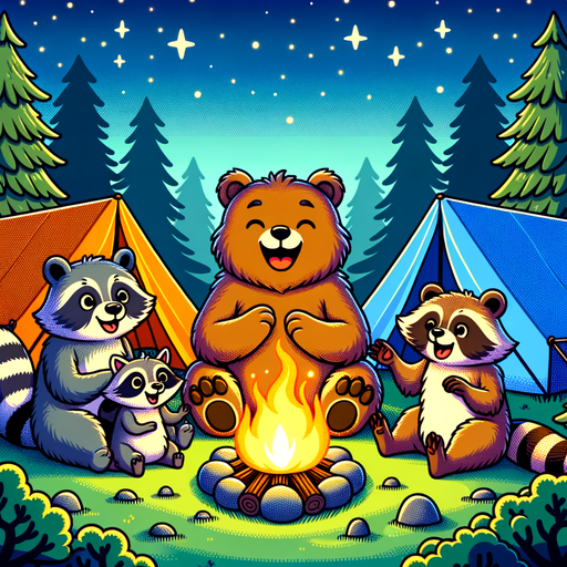 Camping Adventure Paint By Diamonds Kits