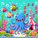 Underwater Carnival Paint By Color