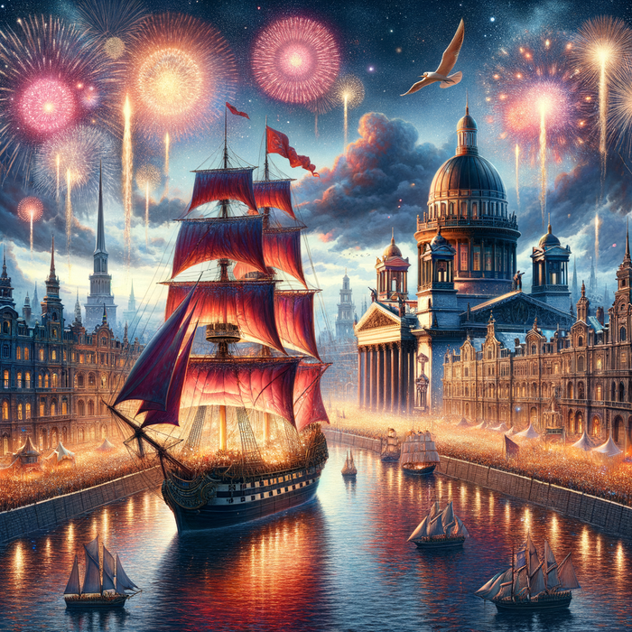 White Nights Festival - St. Petersburg Paint By Diamond