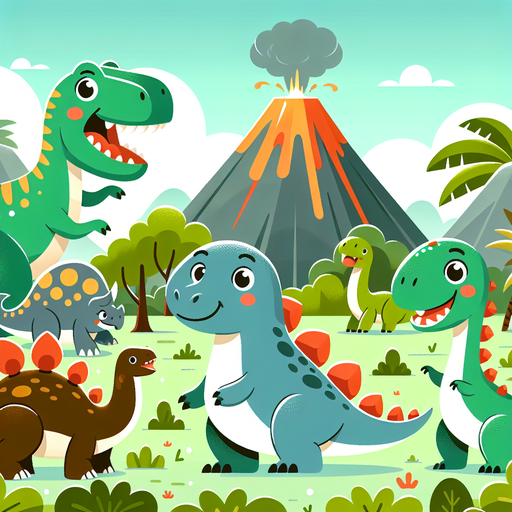 Dinosaur World Paint By Diamonds