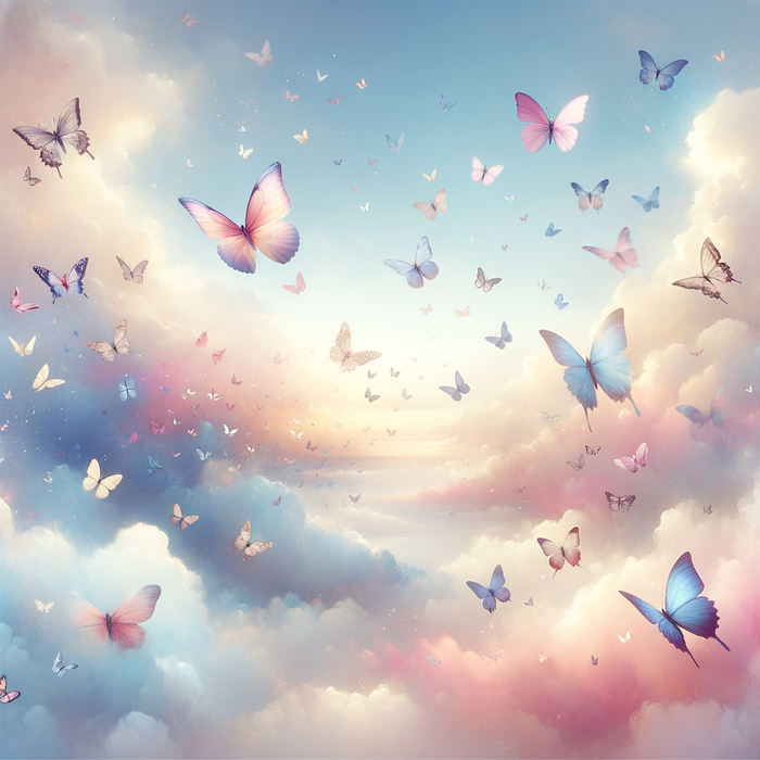 Dreamy Butterfly Journey Paint By Color