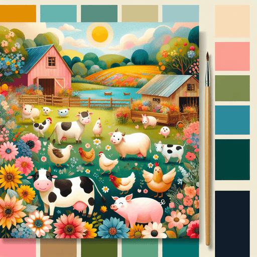 Sunny Farm Adventure Diamonded Painting Kits