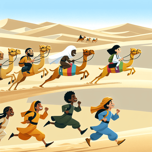 Desert Dune Dash Diamonded Painting Kits