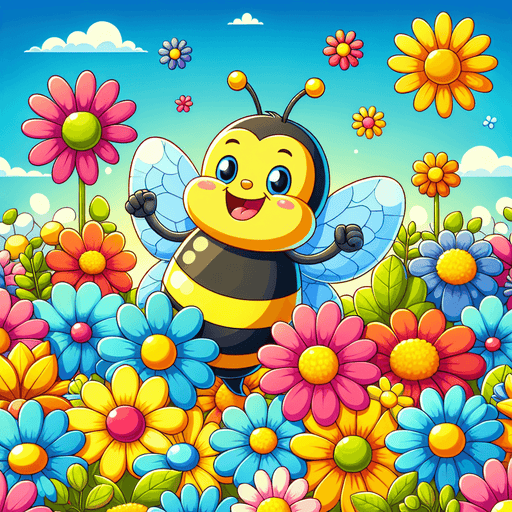 Cheery Bumblebee Paint By Diamonds Art