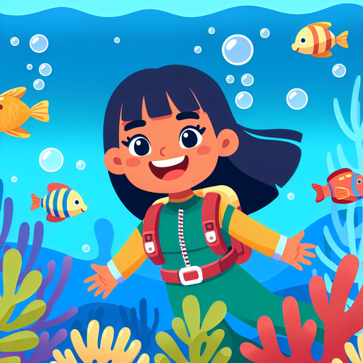 Curious Underwater Explorer Paint By Diamonds Kits