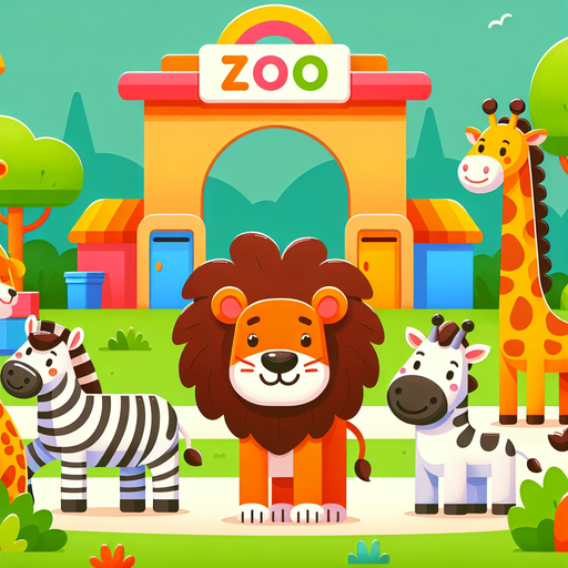 Wacky Zoo Adventure Paint By Color