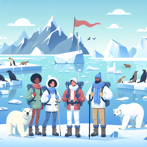 Arctic Polar Expedition Painting Diamond Kit