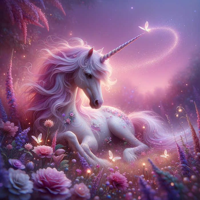 Mystical Unicorn Enchantment Paint By Diamonds Kits