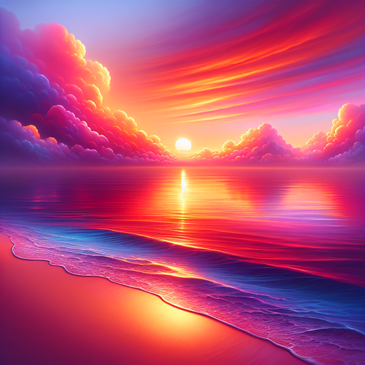 Stunning Ocean Sunset Diamonded Painting Kits