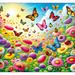 Whimsical Garden Creatures Diamonded Painting Kits