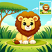 Gentle Lion Diamonded Painting Kits