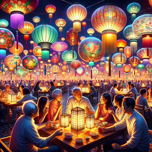 Lantern Festival Painting Diamond Kit