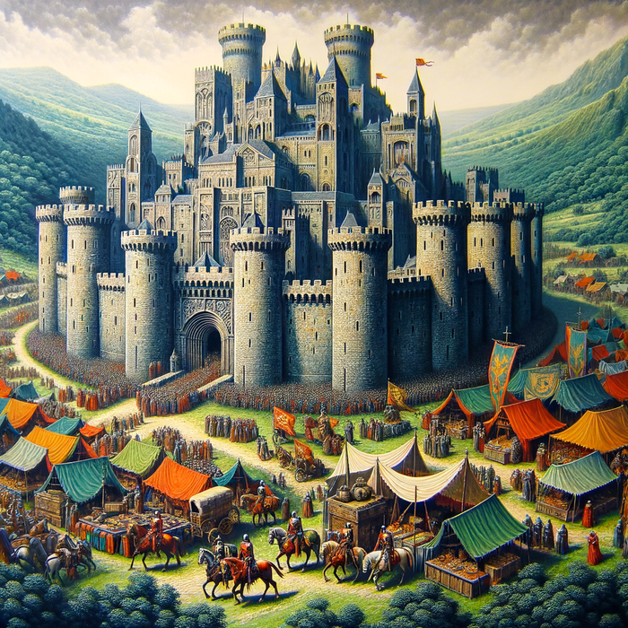 Medieval Fantasy Kingdom Paint By Color