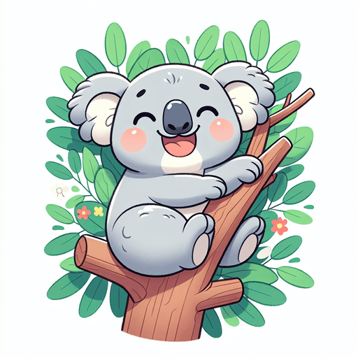 Cheery Koala Paint By Color