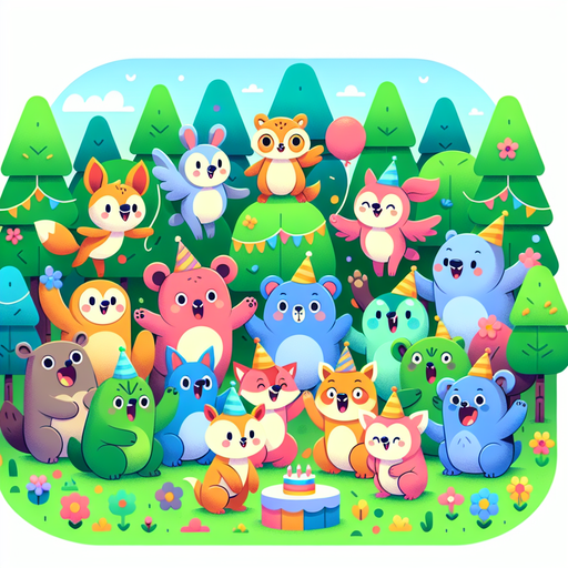 Forest Fiesta Fun Paint By Diamond