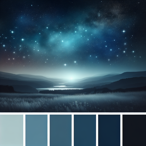Glimmering Starry Night Painting By Diamonds Kit