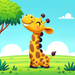 Adorable Giraffe Diamonded Painting Kits