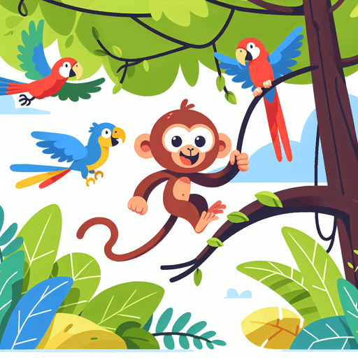 Jungle Treetop Adventure Diamonded Painting Kits