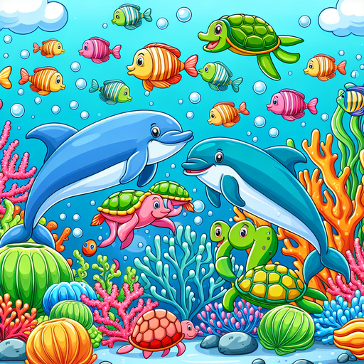 Undersea Dance Paint By Diamonds Kits