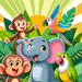 Jolly Jungle Animals Diamond Painting
