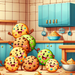 Charming Cookie Corner Paint By Diamonds Kits