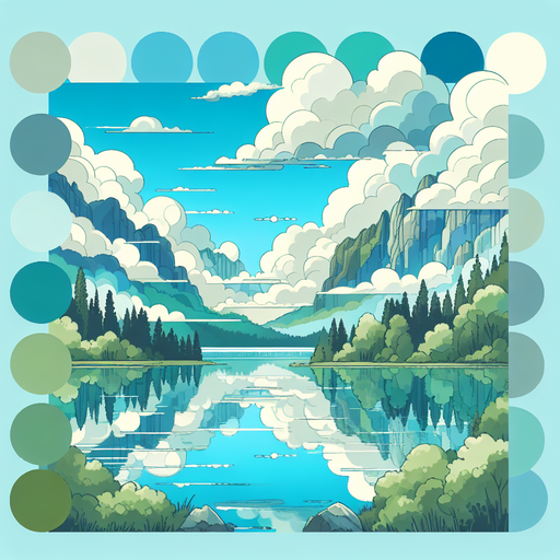 Tranquil Lake Escape Painting By Diamonds Kit