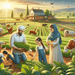 Joyful Farm Family Diamonded Painting Kits